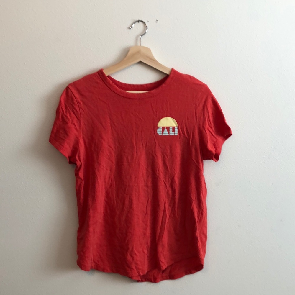 Pink/orange “Cali” tshirt